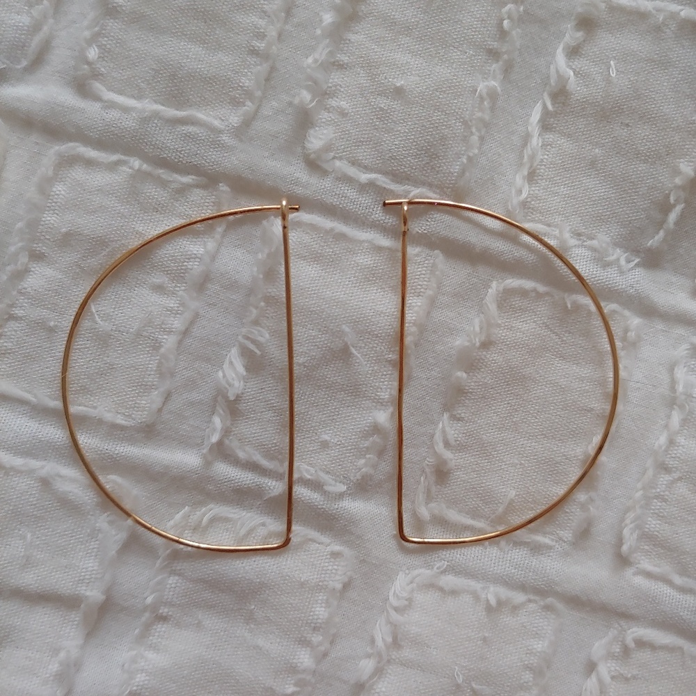 ×SOLD×delicate hand-made 14k gold-filled earrings